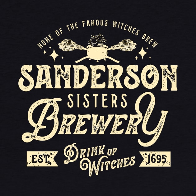 Sanderson Sisters Brewery by Cat Bone Design